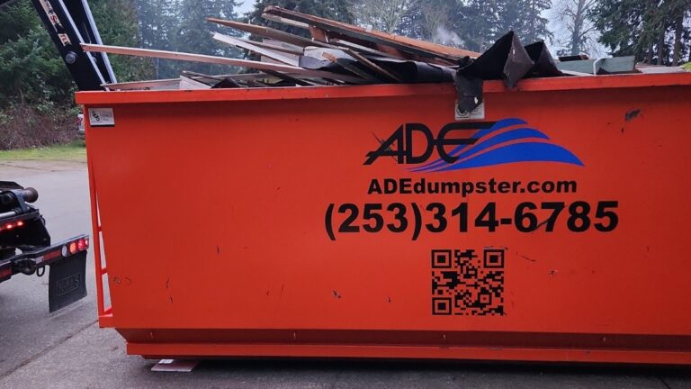 Tacoma Dumpster Rental For Commercial