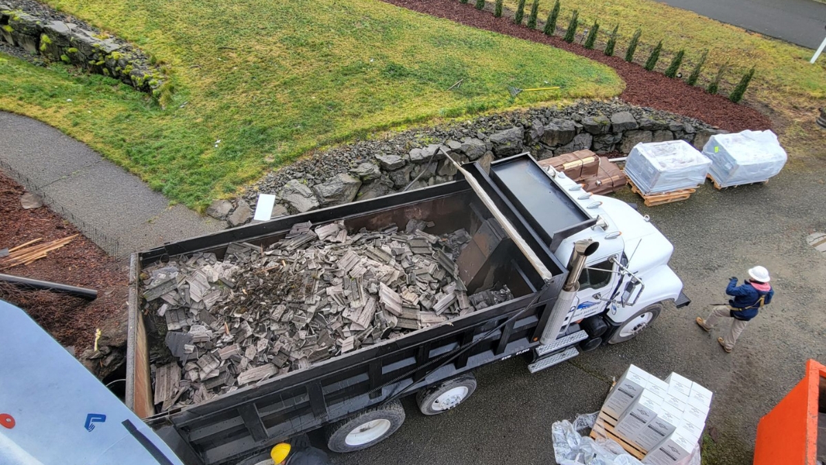 Dumpster For Construction Waste