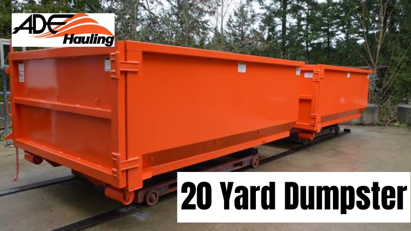 ADE Dumpster Rental 20 Yard